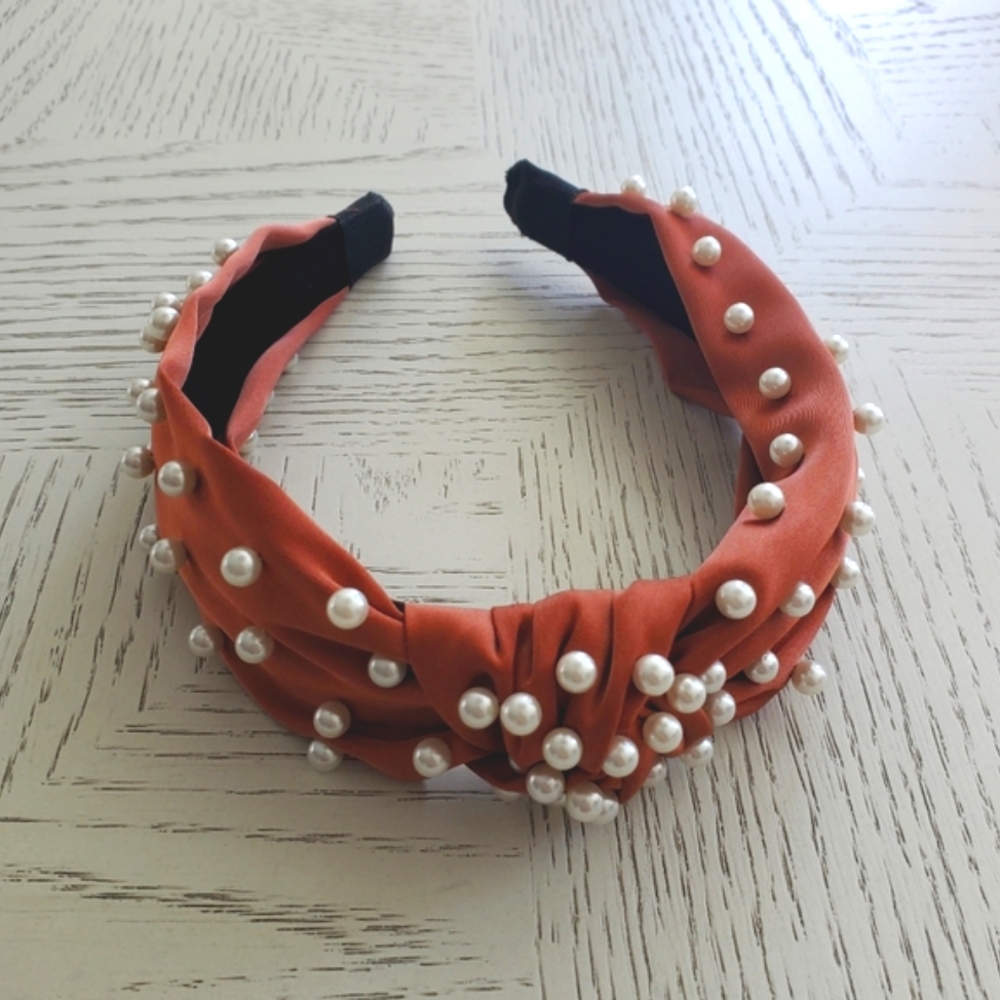 Copper Pearl Headband